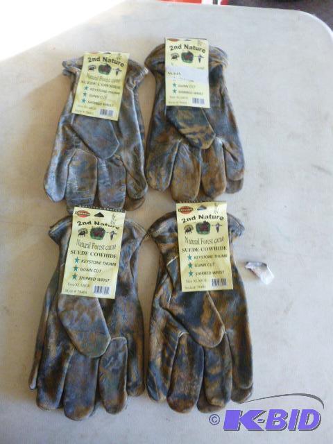 Four Pair of Cordova 2nd Nature Suede Cowhide...