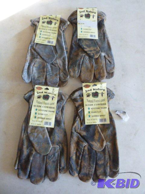 Four Pair of Cordova 2nd Nature Suede Cowhide...