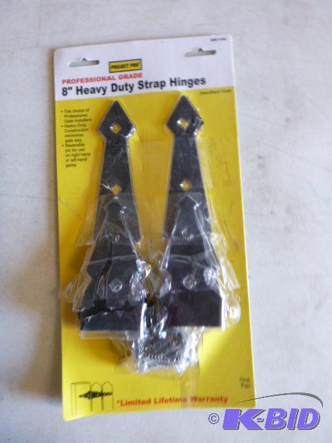 Project Pro 8&quot Heavy Duty Strap Hinges...