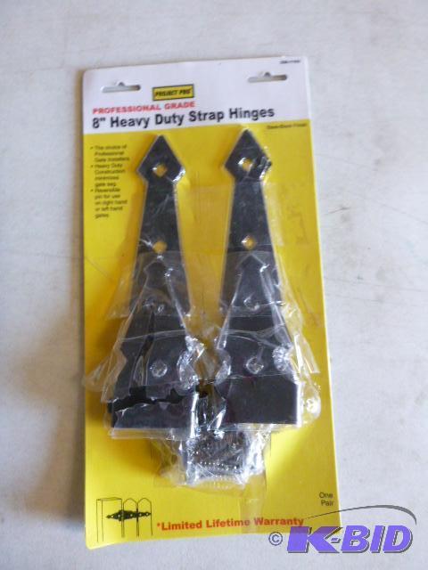 Project Pro 8&quot Heavy Duty Strap Hinges...