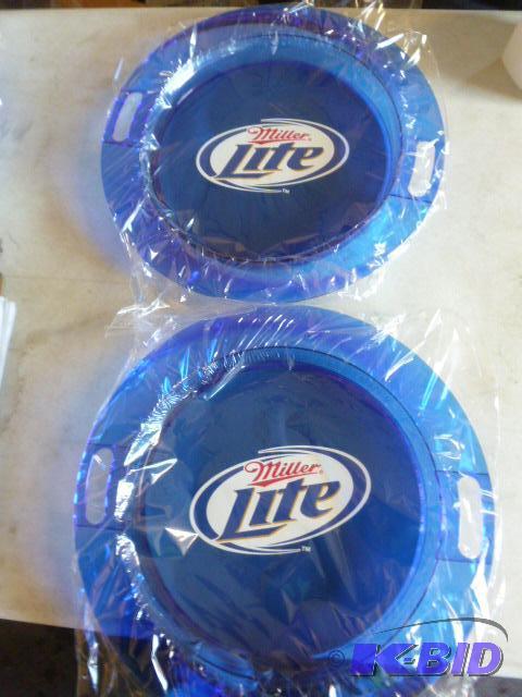 Two Miller Lite&nbspServing Trays...