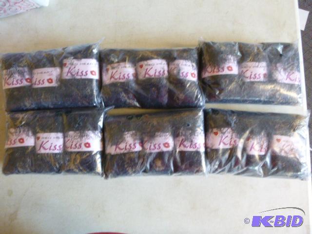Six Packs of 3 Red Heart Fuzzy Yarn...