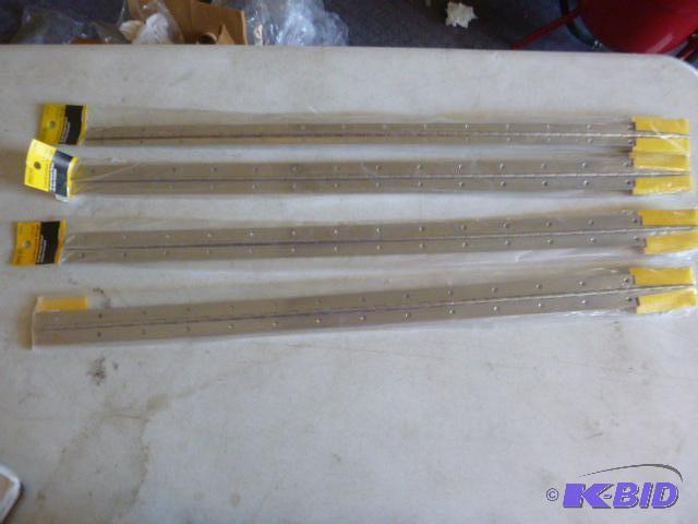 Four Continuous Hinges Nickel - 30&quot X 1 ...