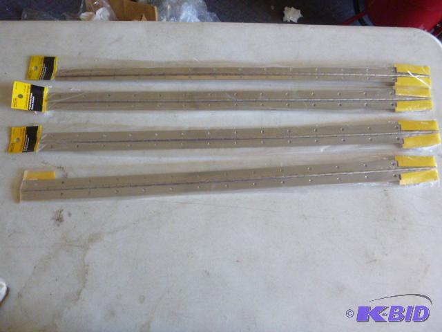 Four Continuous Hinges Nickel - 30&quot X 1 ...