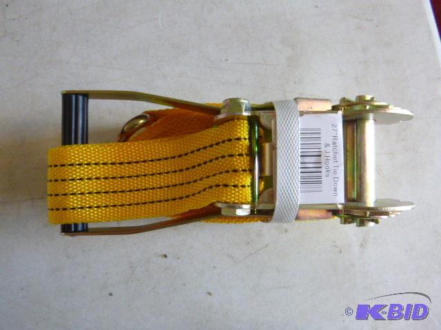 27 Ratchet Tie Down with J Hooks...