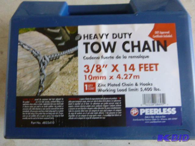 Heavy Duty Tow Chain 38&quot X 14...