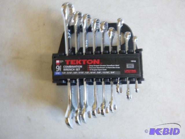 Tekton 9 Piece Combination Wrench Set 14&quo...