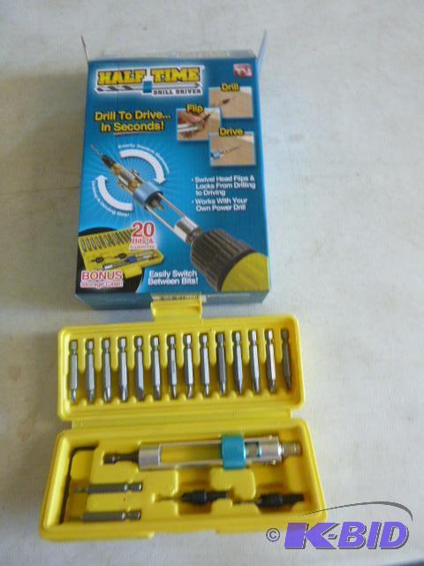 Half Time Drill Driver Set...