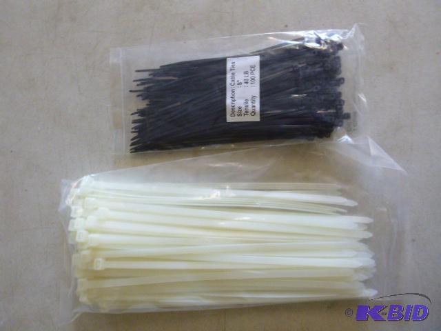 Two Bags of Cable Ties 8&quot and 12&quot...