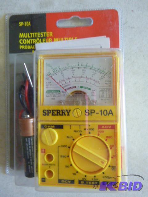 Sperry SP-10A Multitester...