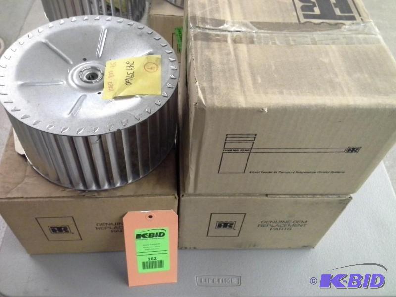 lot 162 image: WHEEL AC BLOWER-CURBSIDE TK# 77-2518 GILLIG 82-05986-005  TK 77-2118