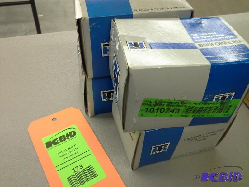 lot 173 image: VALVE EXPANSION 3000S NEW FLYER 6321690