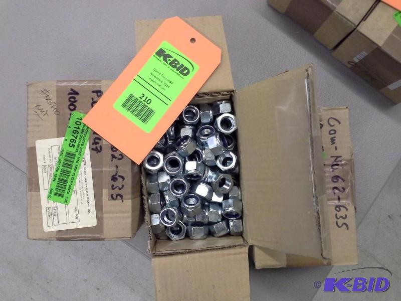 lot 210 image: NUT ARTICULATED JOINT M16  NEW FLYER 005600   LOCK