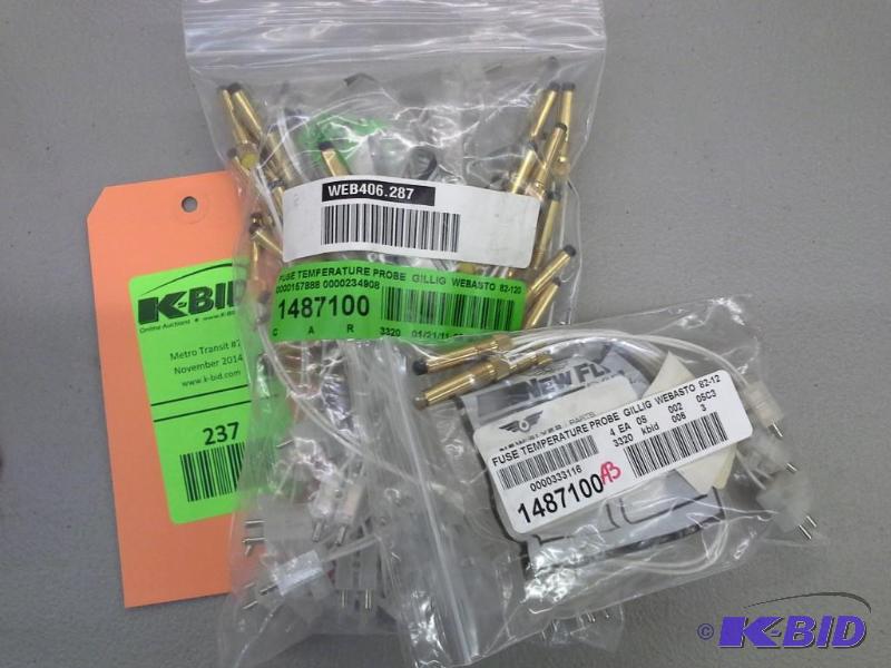 lot 237 image: FUSE TEMPERATURE PROBE  GILLIG  WEBASTO  82-12081-001