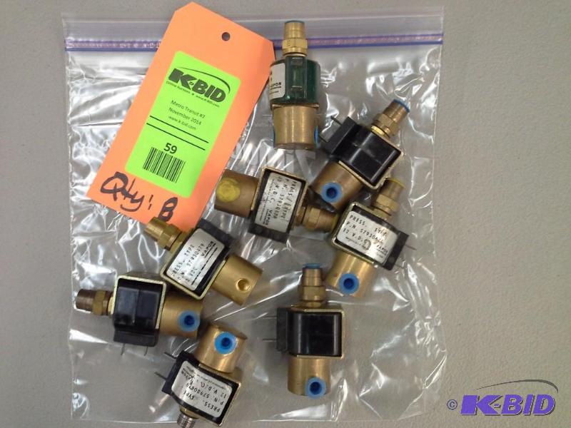 lot 59 image: SOLENOID EXIT DOOR VALVE (12 VOLT) GILLIG 82-06161-001