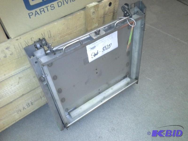 lot 96 image: TRAY  BATTERY-WELDED ASSM. 034218  98 AND UP NEW FLYER with CHANNEL  SLIDER ASSM. BATTERY TRAY NEW FLYER 034965