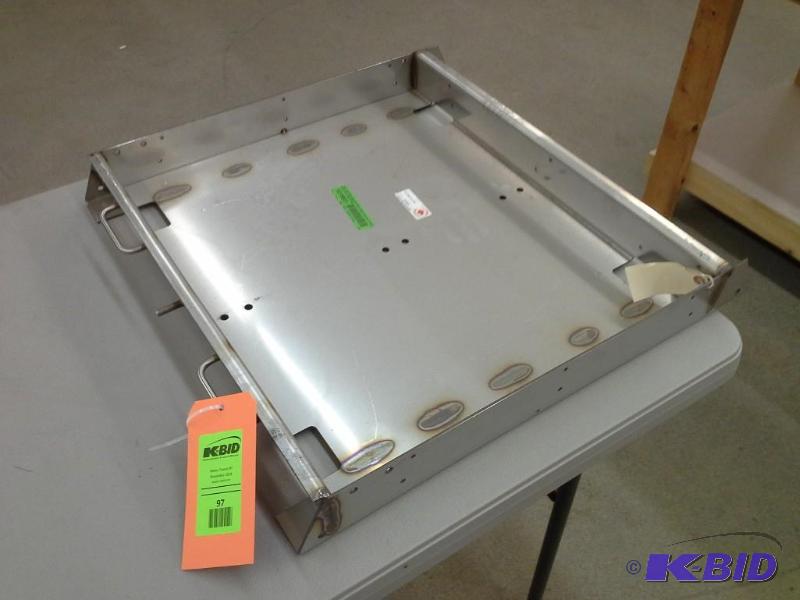 lot 97 image: TRAY  BATTERY-WELDED ASSM. 034218  98 AND UP NEW FLYER