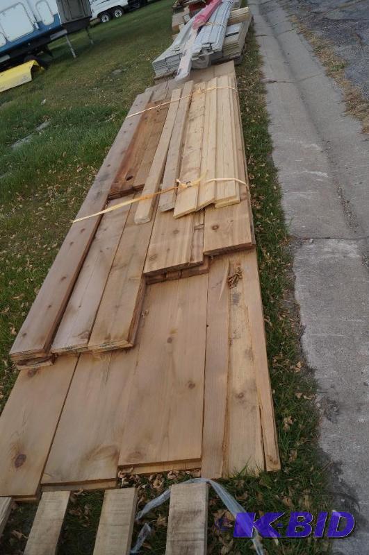 Cedar boards