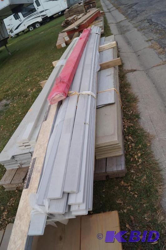 Cement board siding