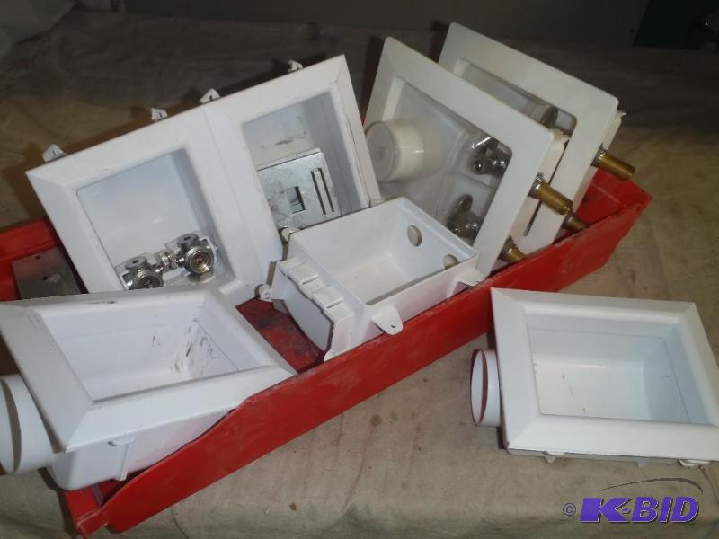 lot 112 image: Washing Machine Outlet Boxes