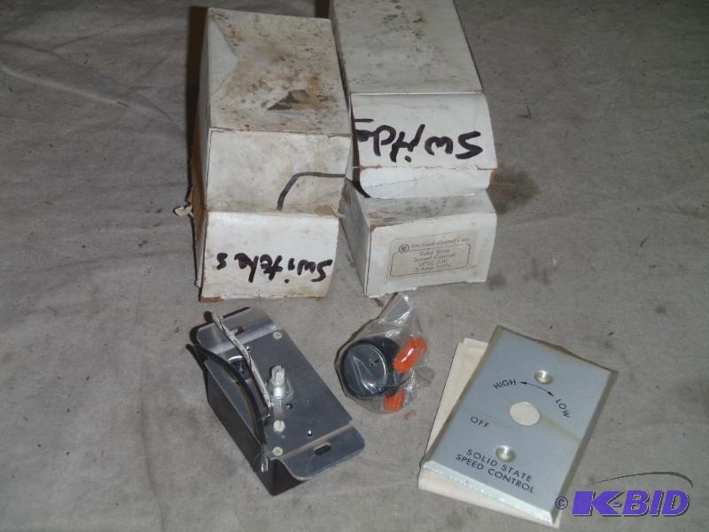lot 174 image: Solid State Speed Controls