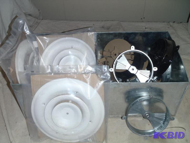 lot 233 image: Round Diffusers & Dampers