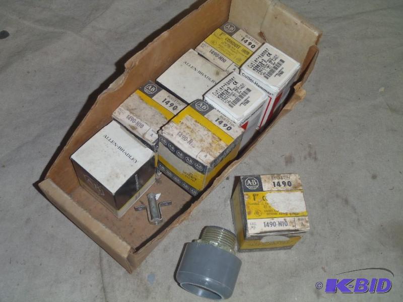 lot 25 image: Conduit Connectors and Heater Packs