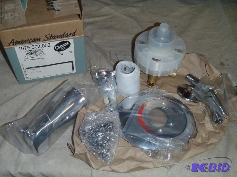 lot 61 image: American Standard Tub and Shower Faucet