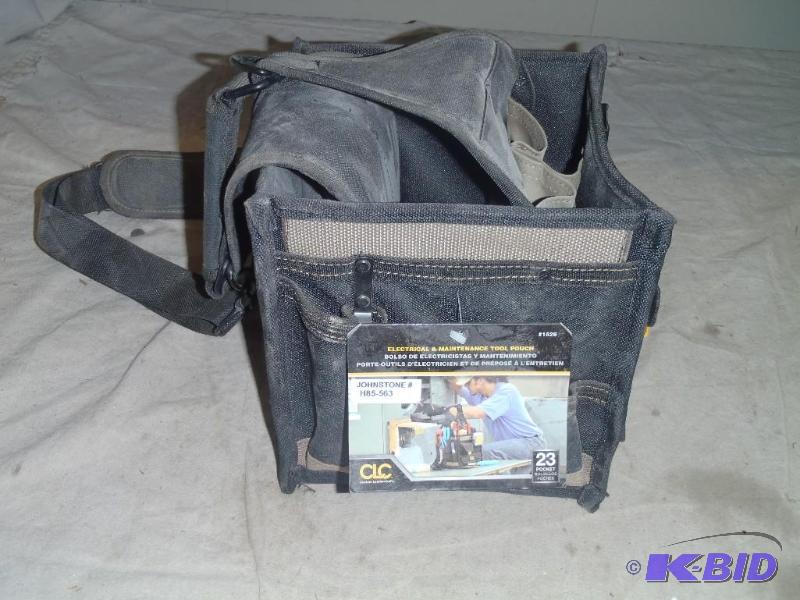 lot 76 image: Electrical & Maintenance Tool Pouch
