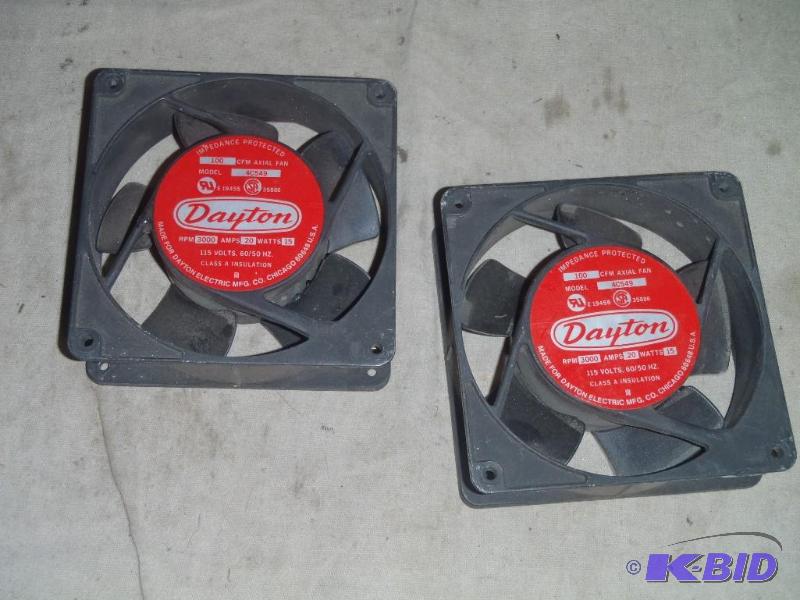 lot 82 image: Dayton Cooling Fans