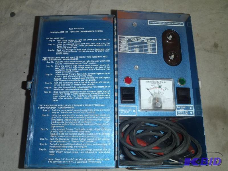 lot 84 image: Dongan Ignition Transformer Tester