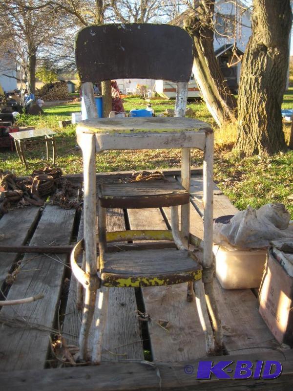 Vintage Cosco Step Chair (Needs TLC)