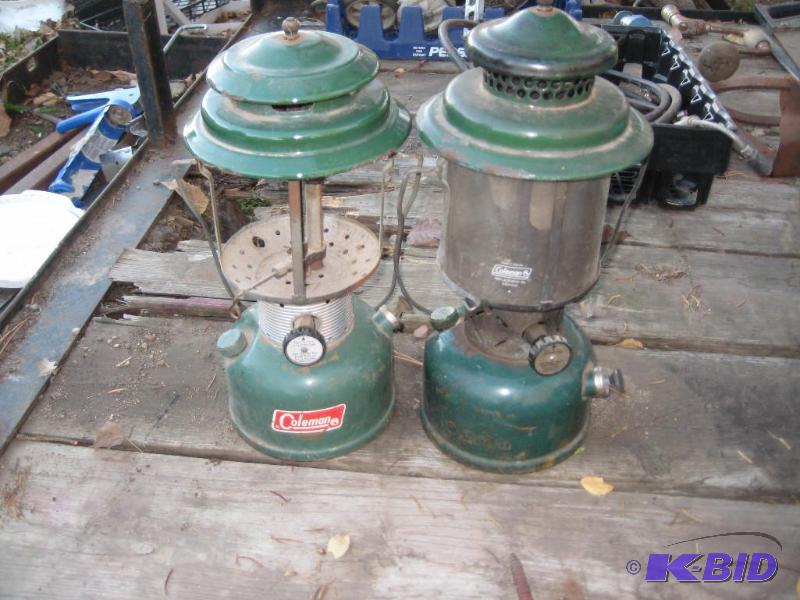 Pair of Gas Lanterns