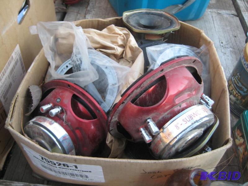 Box of Car Speakers