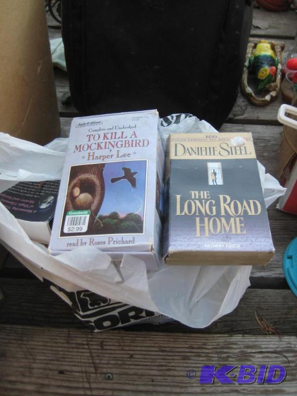 Assorted Books on Tape