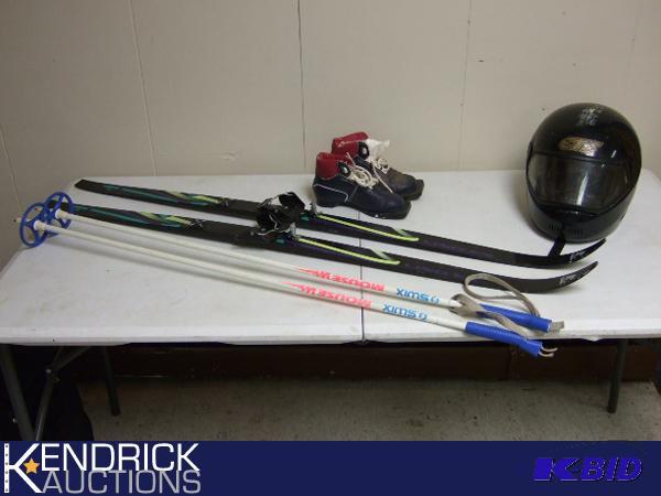 Kids Ski Set and Snow Board With Boots
