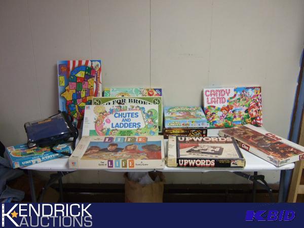 Vintage and New Board Games