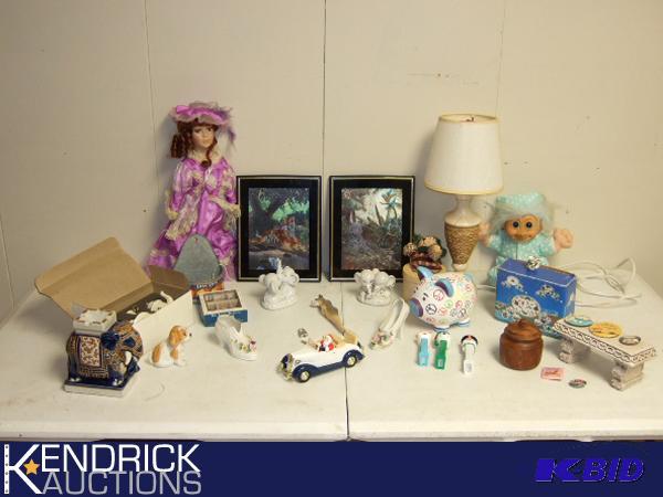 Doll House China and Tea Sets With Various Other Collectables