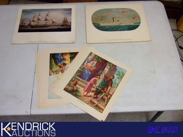 Large Lot of Vintage Prints