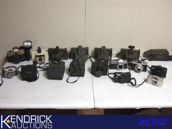 Large Lot of Vintage Cameras