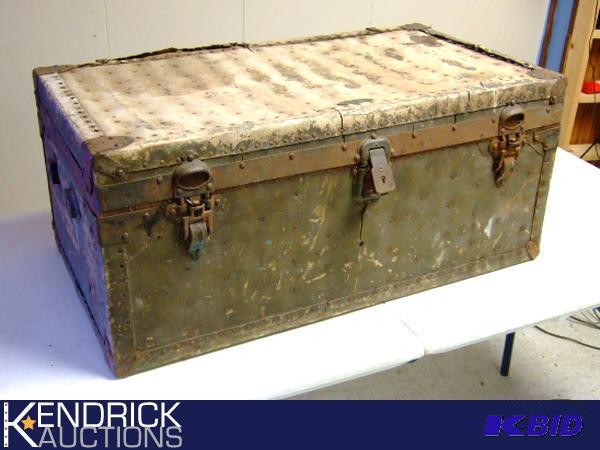 Turn of The Century Steamer Trunk
