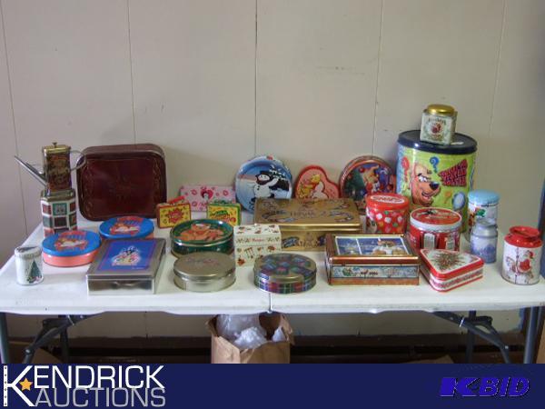 Large Lot of Collectable Tins