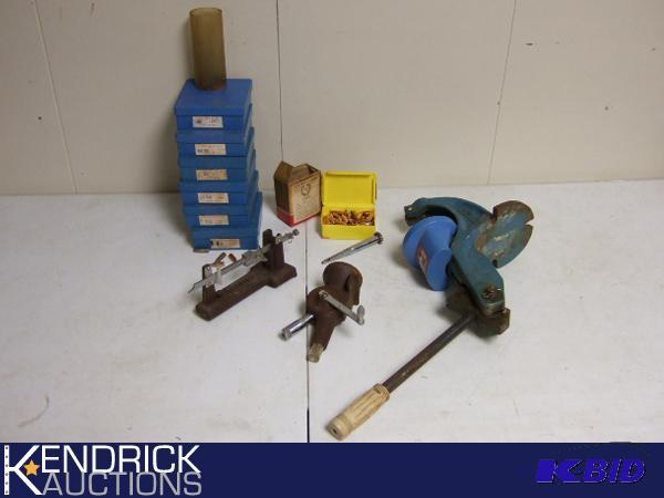 Bullet Press With Dies For Various Calibers