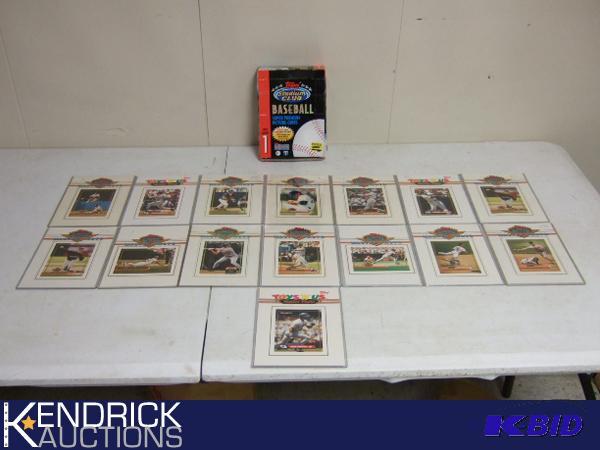 Lot of 15 Baseball Picture Cards in Box