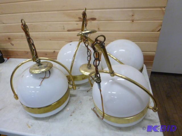 lot 106 image: Four Light Fixtures...