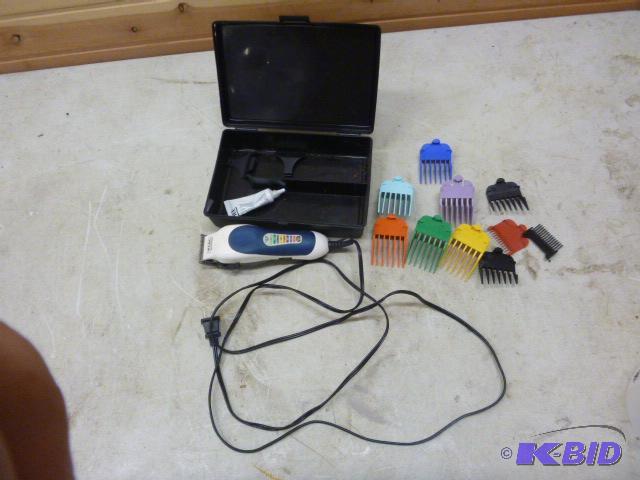 lot 118 image: Hahl&nbspAdjustable Hair Trimmer Set Works....