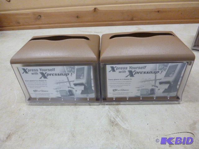 lot 13 image: Two Tork&nbspNapkin Holders...