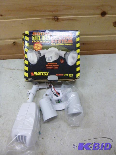 lot 133 image: Motion Sensing Security Lights...