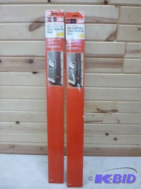 lot 158 image: Two 3M StormEntry Door Bottom Seals...