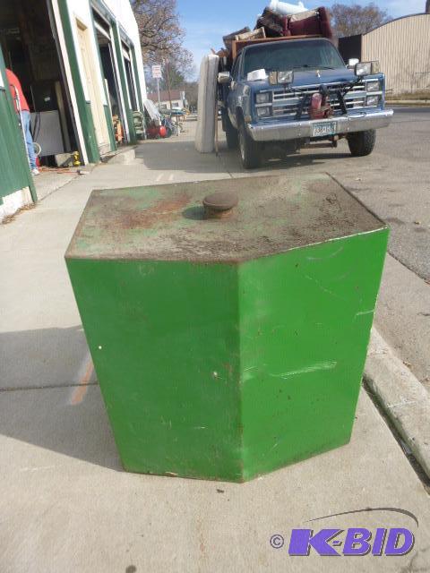 lot 192 image: JD Front Mount Fuel Tank 19 34" between...